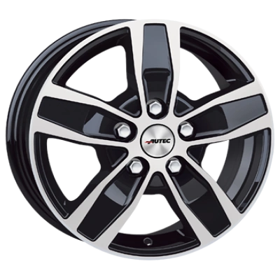 Autec Quantro Black Polished 6.5x16 ET 51 5/120 Alufelge Schwarz Autec Quantro Black Polished 6.5x16 ET 51 5/120 Alufelge Schwarz
