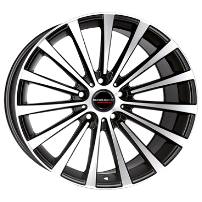 Borbet Blx Black Polished Matt 8.5x20 ET 24 5/112 Alufelge Schwarz Borbet Blx Black Polished Matt 8.5x20 ET 24 5/112 Alufelge Schwarz