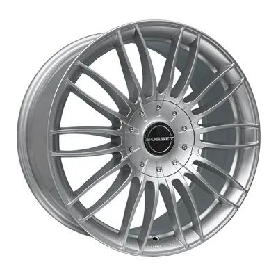 Borbet Cw3 Sterling Silver 9x20 ET 45 6/114.3 Alufelge Silber Borbet Cw3 Sterling Silver 9x20 ET 45 6/114.3 Alufelge Silber