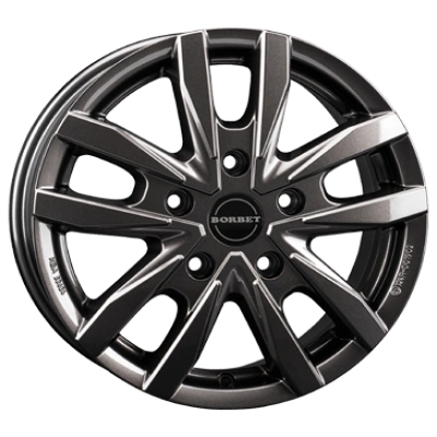 Borbet Cw5 Mistral Anthracite Glossy 7.5x18 ET 53 5/120 Alufelge Grau Borbet Cw5 Mistral Anthracite Glossy 7.5x18 ET 53 5/120 Alufelge Grau
