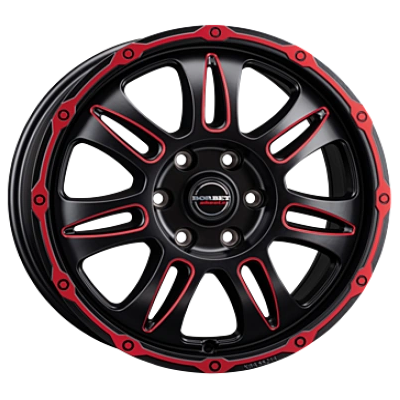 Borbet Cw8 Red Rim Window Polished Matt 8x18 ET 45 6/120 Alufelge Rot Borbet Cw8 Red Rim Window Polished Matt 8x18 ET 45 6/120 Alufelge Rot