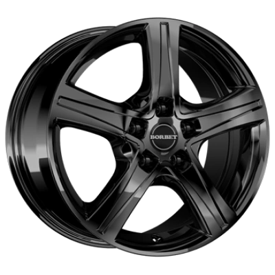 Borbet Cwd Black Glossy 6.5x16 ET 52 5/120 Alufelge Schwarz Borbet Cwd Black Glossy 6.5x16 ET 52 5/120 Alufelge Schwarz
