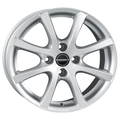 Borbet Lv4 Crystal Silver 5.5x14 ET 35 4/98 Alufelge Silber Borbet Lv4 Crystal Silver 5.5x14 ET 35 4/98 Alufelge Silber