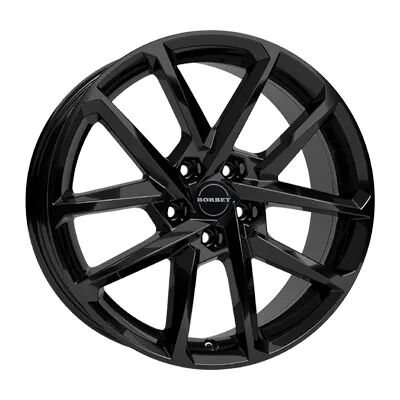 Borbet N Black Glossy 7.5x18 ET 50 5/108 Alufelge Schwarz Borbet N Black Glossy 7.5x18 ET 50 5/108 Alufelge Schwarz