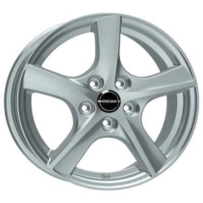 Borbet Tl Brillant Silver 6.5x16 ET 50 5/108 Alufelge Silber Borbet Tl Brillant Silver 6.5x16 ET 50 5/108 Alufelge Silber