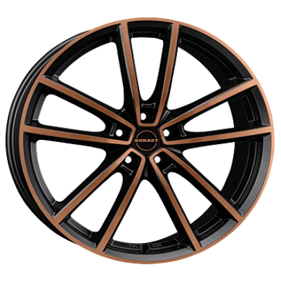 Borbet W Black Copper Polished Matt 8x20 ET 41 5/112 Alufelge Schwarz Borbet W Black Copper Polished Matt 8x20 ET 41 5/112 Alufelge Schwarz
