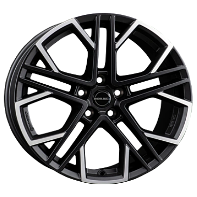 Borbet Xv Black Polished Matt 9.5x19 ET 45 5/112 Alufelge Schwarz Borbet Xv Black Polished Matt 9.5x19 ET 45 5/112 Alufelge Schwarz