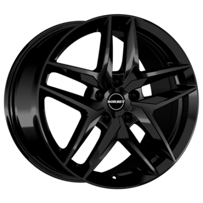 Borbet Z Black Glossy 8x18 ET 31 5/112 Alufelge Schwarz Borbet Z Black Glossy 8x18 ET 31 5/112 Alufelge Schwarz