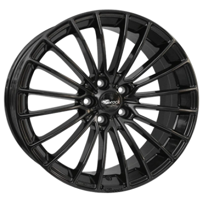 Brock B24 Black Gloss 8x19 ET 15 5/120 Alufelge Schwarz Brock B24 Black Gloss 8x19 ET 15 5/120 Alufelge Schwarz