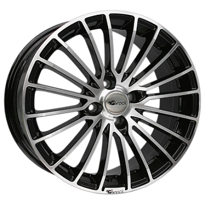 Brock B24 Black Gloss Fully Polished 7x17 ET 45 4/100 Alufelge Schwarz Brock B24 Black Gloss Fully Polished 7x17 ET 45 4/100 Alufelge Schwarz