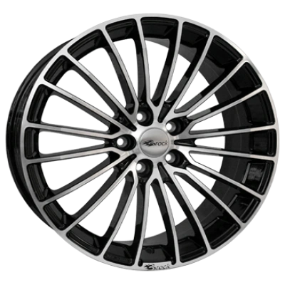 Brock B24 Black Gloss Fully Polished 8x18 ET 46 5/115 Alufelge Schwarz Brock B24 Black Gloss Fully Polished 8x18 ET 46 5/115 Alufelge Schwarz