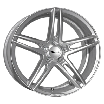 Brock B33 Crystal Silver 8x18 ET 40 5/115 Alufelge Silber Brock B33 Crystal Silver 8x18 ET 40 5/115 Alufelge Silber