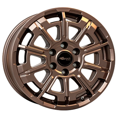 Brock B45 Bronze Copper Matt 7.5x18 ET 48 6/120 Alufelge Bronze Brock B45 Bronze Copper Matt 7.5x18 ET 48 6/120 Alufelge Bronze