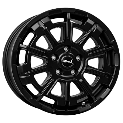Brock B45 Satin Black Matt 7x17 ET 62 5/130 Alufelge Schwarz Brock B45 Satin Black Matt 7x17 ET 62 5/130 Alufelge Schwarz