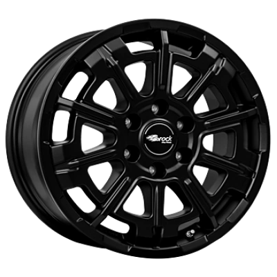Brock B45 Satin Black Matt 7x17 ET 45 6/120 Alufelge Schwarz Brock B45 Satin Black Matt 7x17 ET 45 6/120 Alufelge Schwarz