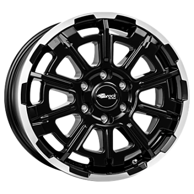 Brock B45 Black Gloss Fully Polished 8x20 ET 60 6/130 Alufelge Schwarz Brock B45 Black Gloss Fully Polished 8x20 ET 60 6/130 Alufelge Schwarz