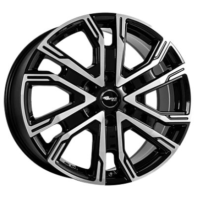 Brock Mmda08 Black Gloss Fully Polished 8.5x20 ET 40 6/139.7 Alufelge Schwarz Brock Mmda08 Black Gloss Fully Polished 8.5x20 ET 40 6/139.7 Alufelge Schwarz