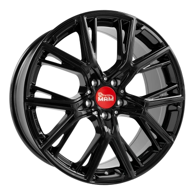 MAM Wheels B4 Black Painted 8.5x19 ET 45 5/112 Alufelge Schwarz MAM Wheels B4 Black Painted 8.5x19 ET 45 5/112 Alufelge Schwarz