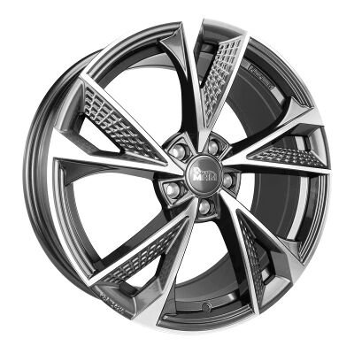 MAM Wheels Rs6 Palladium Front Polish 8x18 ET 35 5/120 Alufelge Grau MAM Wheels Rs6 Palladium Front Polish 8x18 ET 35 5/120 Alufelge Grau