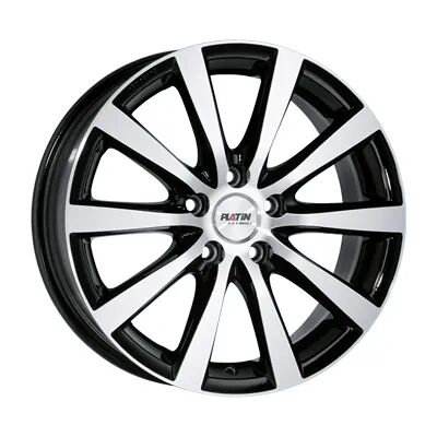 Platin P66 Black Matt Polished 8x19 ET 45 5/108 Alufelge Schwarz Platin P66 Black Matt Polished 8x19 ET 45 5/108 Alufelge Schwarz