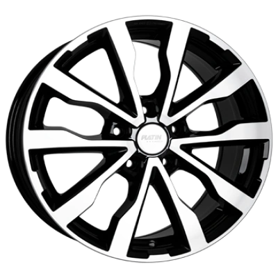 Platin P86 Black Polished 6.5x17 ET 54 6/130 Alufelge Schwarz Platin P86 Black Polished 6.5x17 ET 54 6/130 Alufelge Schwarz