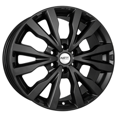 Platin P86 Matt Black 6.5x16 ET 62 6/130 Alufelge Schwarz Platin P86 Matt Black 6.5x16 ET 62 6/130 Alufelge Schwarz