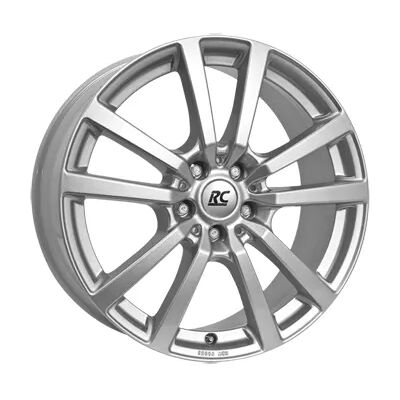 RC Design Rc25 Crystal Silver 8x18 ET 25 5X112 Alufelge Silber RC Design Rc25 Crystal Silver 8x18 ET 25 5X112 Alufelge Silber