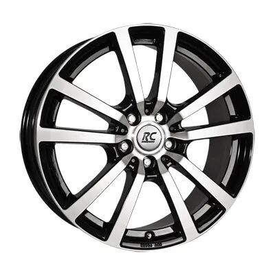 RC Design Rc25 Black Gloss Fully Polished 7.5x17 ET 60 5X130 Alufelge Schwarz RC Design Rc25 Black Gloss Fully Polished 7.5x17 ET 60 5X130 Alufelge Schwarz