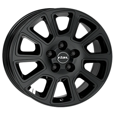 Rial Transporter 2 Diamond Black 7.5x18 ET 52 5/112 Alufelge Schwarz Rial Transporter 2 Diamond Black 7.5x18 ET 52 5/112 Alufelge Schwarz