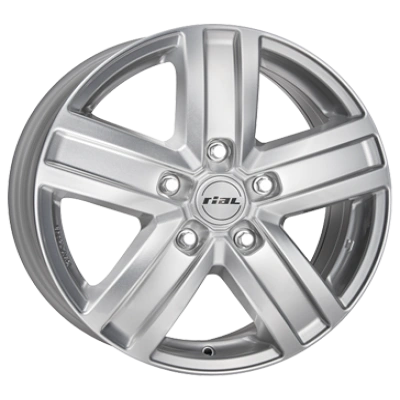 Rial Transporter Polar Silver 6.5x16 ET 50 5/118 Alufelge Silber Rial Transporter Polar Silver 6.5x16 ET 50 5/118 Alufelge Silber