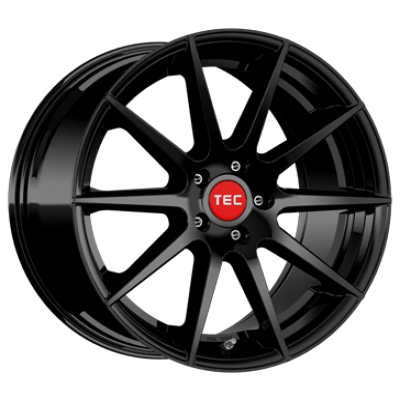 TEC Speedwheels Gt 7 Black Gloss 8.5x19 ET 48 5/112 Alufelge Schwarz TEC Speedwheels Gt 7 Black Gloss 8.5x19 ET 48 5/112 Alufelge Schwarz