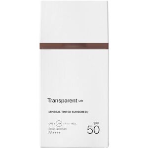 Transparent Lab Mineral Sunscreen SPF 50 PA++++ 100 ml Dark Transparent Lab Mineral Sunscreen SPF 50 PA++++ 100 ml Dark