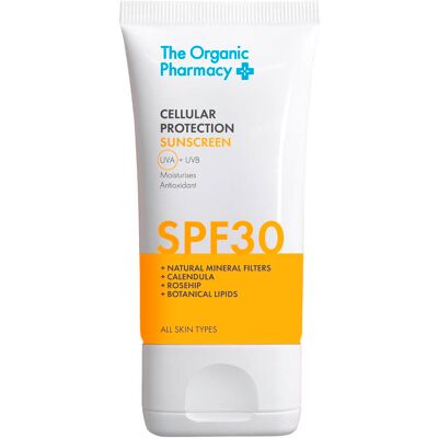 The Organic Pharmacy Cellular Protection Sunscreen SPF 30 40 ml The Organic Pharmacy Cellular Protection Sunscreen SPF 30 40 ml