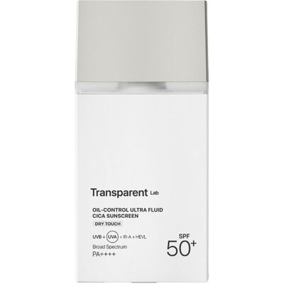 Transparent Lab Oil Control Ultra Fluid Cica Sunscreen SPF 50 PA++++ 100 ml Transparent Lab Oil Control Ultra Fluid Cica Sunscreen SPF 50 PA++++ 100 ml