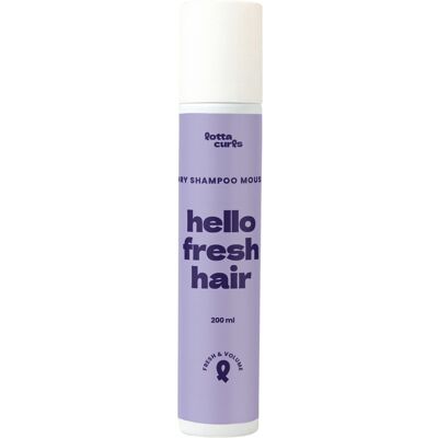 200ml lotta curls Trockenshampoo Mousse 200ml lotta curls Trockenshampoo Mousse