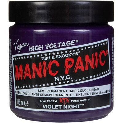 Manic Panic Violet Night Semi-Perm Haarfarbe - Haarfarbe Manic Panic Violet Night Semi-Perm Haarfarbe - Haarfarbe
