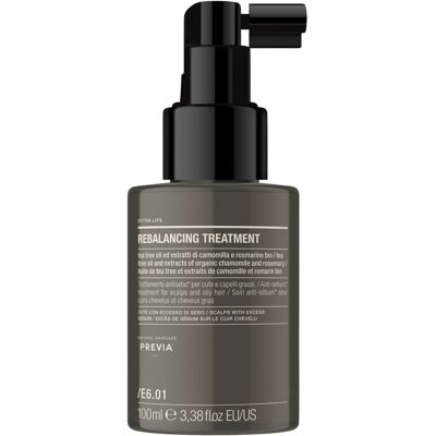 Previa Extra Life Rebalancing Behandlung 100ml - Anti-Öl Kontrolle Previa Extra Life Rebalancing Behandlung 100ml - Anti-Öl Kontrolle