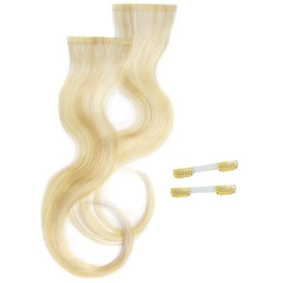 Balmain Tape Extensions - Hellgoldblond Ombre 40cm Clip-Strip 9G.10 Balmain Tape Extensions - Hellgoldblond Ombre 40cm Clip-Strip 9G.10