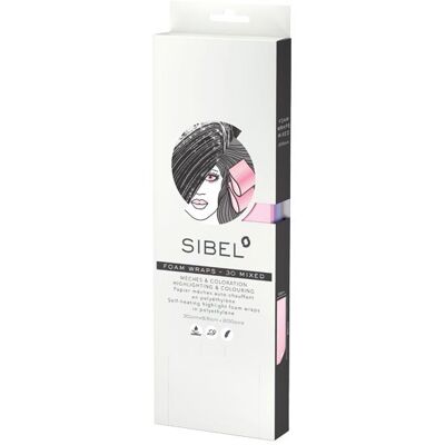Sibel Schaum Wick Papierrolle - 9,5x30cm - Friseur Werkzeug Sibel Schaum Wick Papierrolle - 9,5x30cm - Friseur Werkzeug