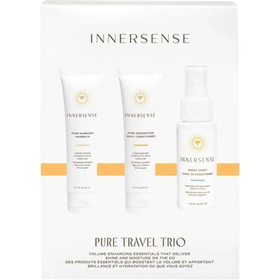 177.45ml Innersense Organic Beauty Pure Travel Trio (Hairbath 59,15ml + Conditioner 59,15ml + Leave In 59,15ml) 177.45ml Innersense Organic Beauty Pure Travel Trio (Hairbath 59,15ml + Conditioner 59,15ml + Leave In 59,15ml)