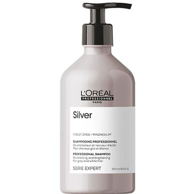 L'Oréal Professionnel Silberviolett-Coloration - Neutralisierendes & Aufhellendes Shampoo - 500ml L'Oréal Professionnel Silberviolett-Coloration - Neutralisierendes & Aufhellendes Shampoo - 500ml