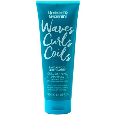 250ml Umberto Giannini Waves, Curls & Coils Shampoo Bergamot & Sandalwood 250ml Umberto Giannini Waves, Curls & Coils Shampoo Bergamot & Sandalwood