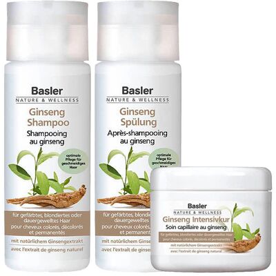 Basler Ginseng Haarpflege-Set - Stärkung & Glanz Basler Ginseng Haarpflege-Set - Stärkung & Glanz