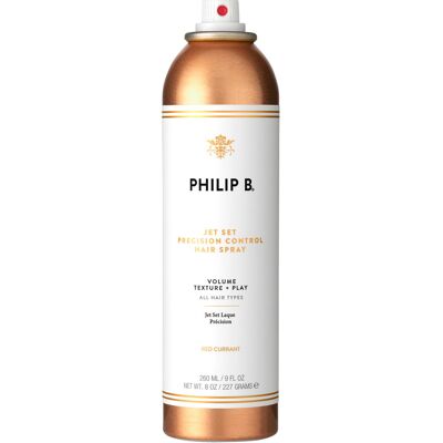 Philip B Jet Set Präzisionskontroll Haarspray - 260ml - Für alle Haartypen Philip B Jet Set Präzisionskontroll Haarspray - 260ml - Für alle Haartypen