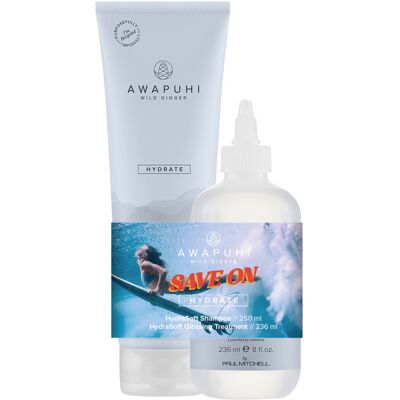 486ml Paul Mitchell Aloha Duo Awapuhi Wild Ginger Hydrate (Shampoo 250ml + Treatment 236ml) 486ml Paul Mitchell Aloha Duo Awapuhi Wild Ginger Hydrate (Shampoo 250ml + Treatment 236ml)