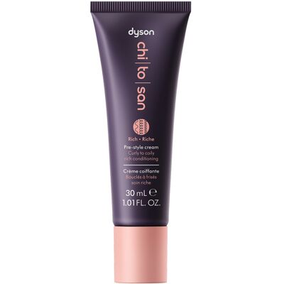 Dyson Chitosan Pre-Style Creme - Haarpflege für Lockiges & Krauses Haar Dyson Chitosan Pre-Style Creme - Haarpflege für Lockiges & Krauses Haar