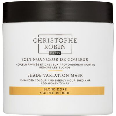 250ml Christophe Robin Shade variation Mask Golden Blonde 250ml Christophe Robin Shade variation Mask Golden Blonde