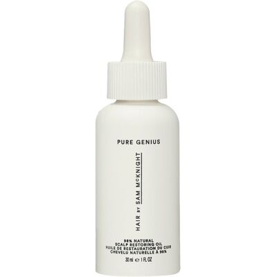 30ml Hair by Sam McKnight Pure Genius 98% Natural Scalp Restoring Oil 30ml Hair by Sam McKnight Pure Genius 98% Natural Scalp Restoring Oil