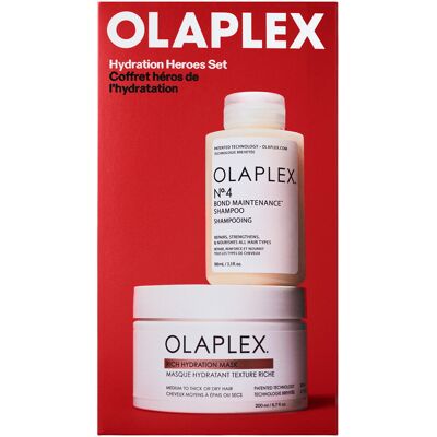 300ml Olaplex Hydration Heroes Set (Shampoo 100ml + Mask 200ml) 300ml Olaplex Hydration Heroes Set (Shampoo 100ml + Mask 200ml)