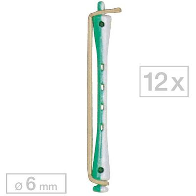 12 Stück Efalock Perm Styler Kaltwellwickler lang 12 Stück Efalock Perm Styler Kaltwellwickler lang